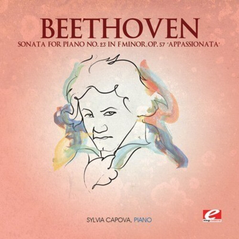 Sylvia Capova - Sonata for Piano 23 in F minor Music CD