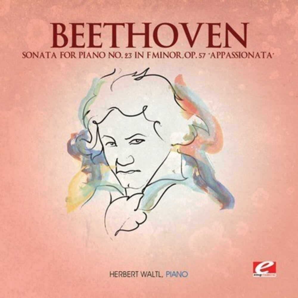 Herbert Waltl - Sonata for Piano 23 in F minor Music CD