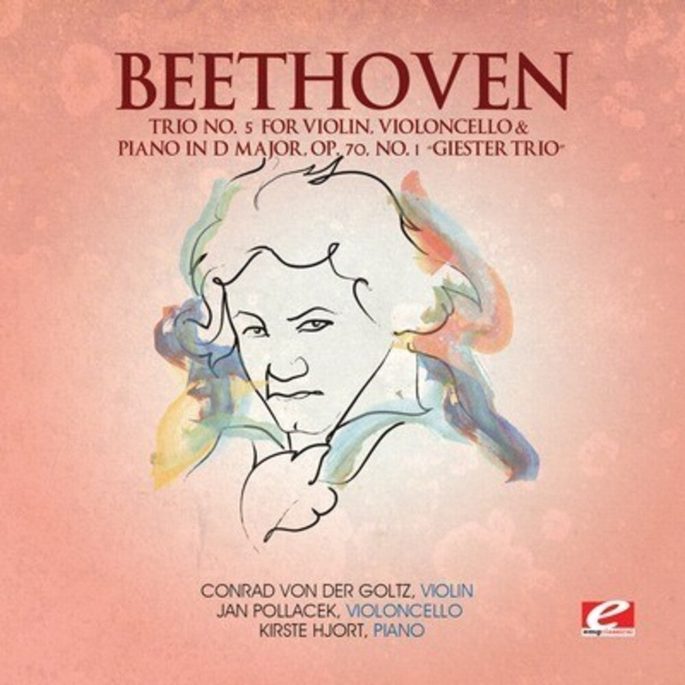 Beethoven - Trio 5 Violin Violoncello Piano in D Major Music CD