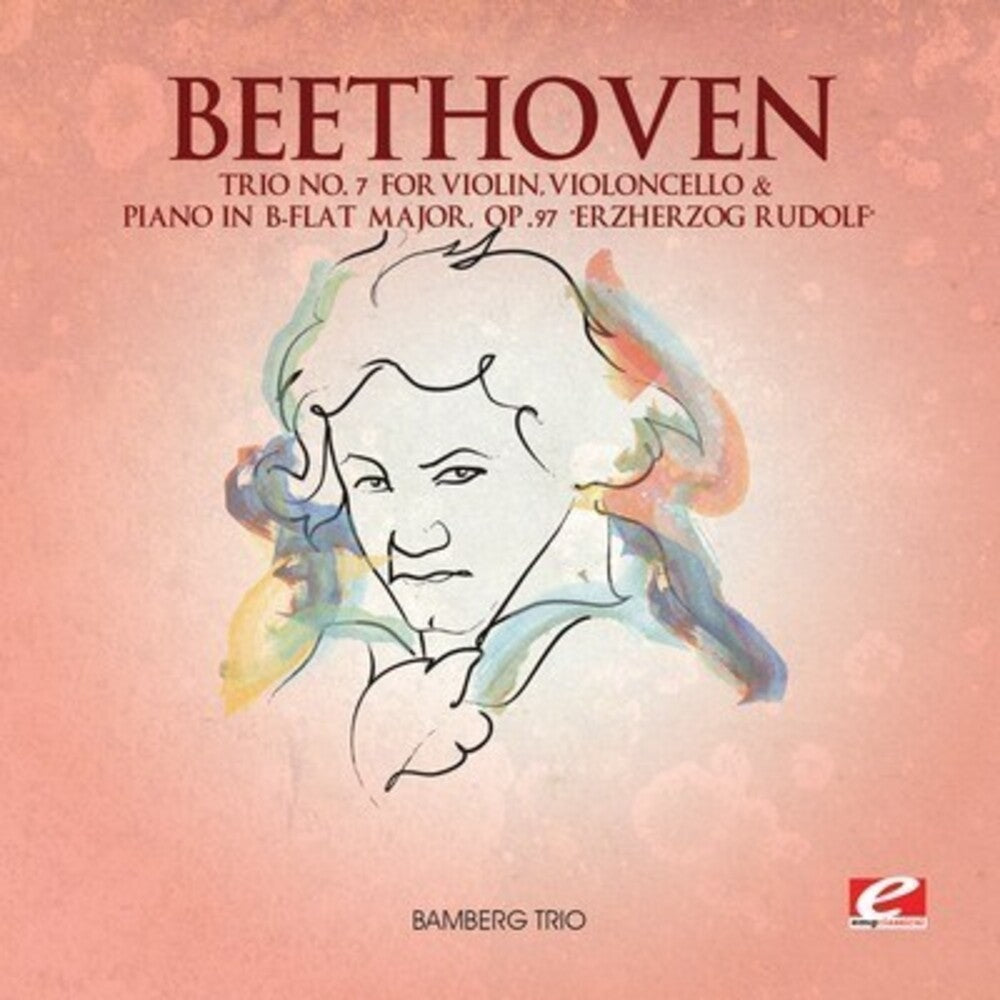 Beethoven - Trio 7 Violin Violoncello Piano in B-Flat Major Music CD