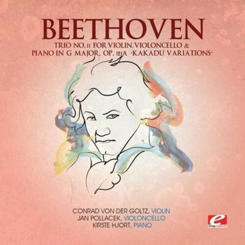 Beethoven - Trio 11 Violin Violoncello Piano In G Major - Music CD