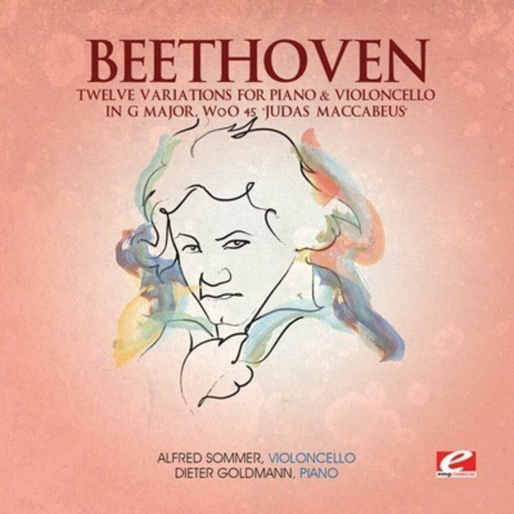 Alfred Sommer - Twelve Variations Piano & Violoncello G Major Music CD