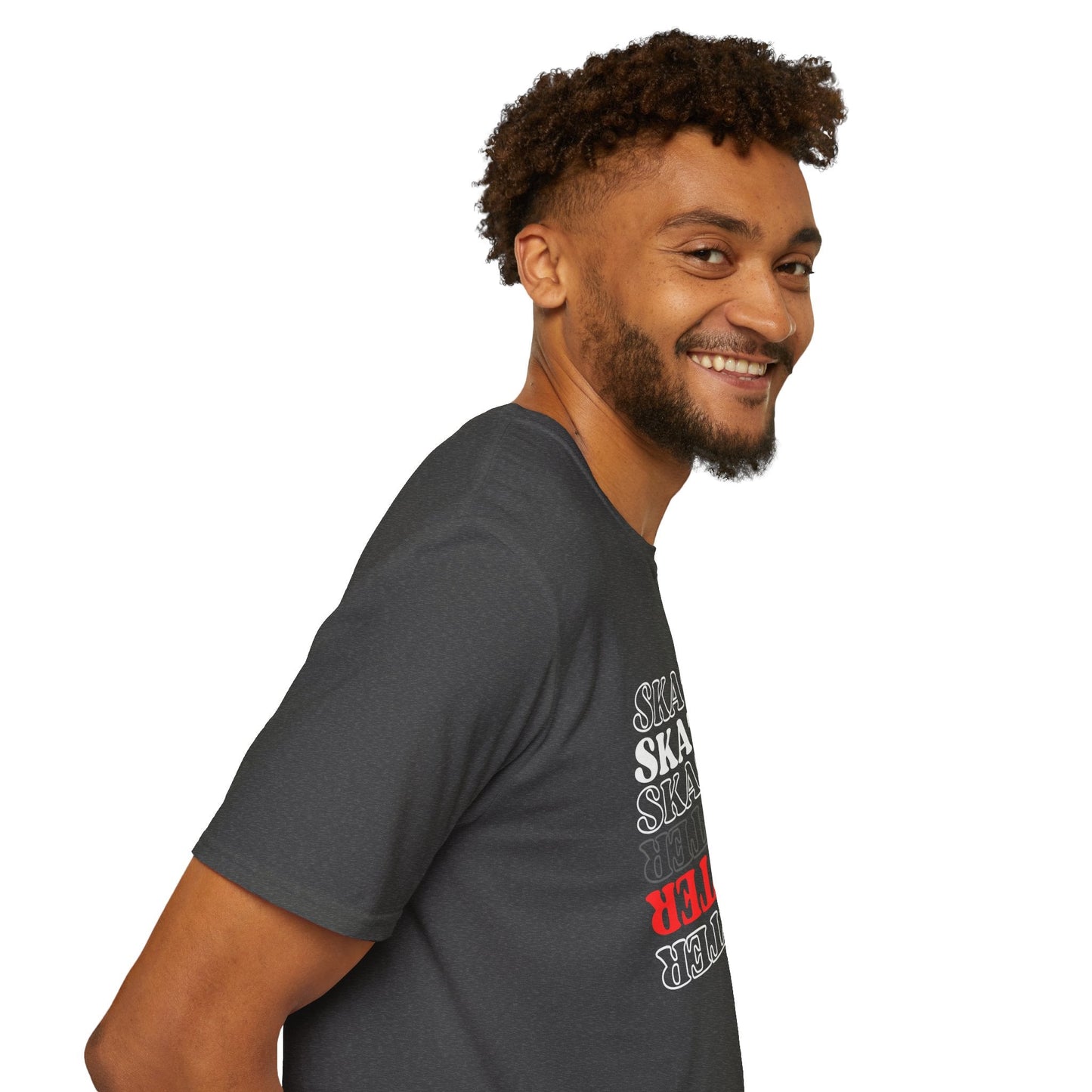 Red Statement Skater Unisex T-Shirt