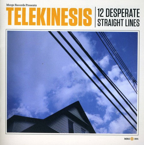 Telekinesis - 12 Desperate Straight Lines - Music CD