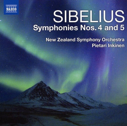 Sibelius / Nzso / Inkinen - Symphonies 4 & 5 - Music CD