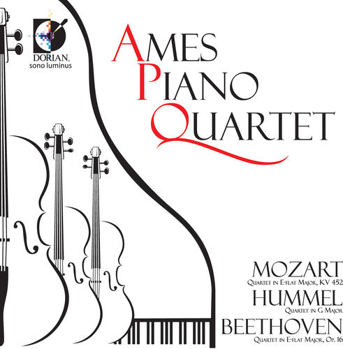 The Ames Piano Quartet - Ames Piano Quartet Play Mozart Hummel Beethoven Music CD
