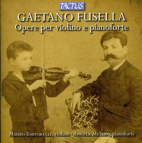 Fusella / Tortorelli / Meluso - Works For Violin & Piano - Music CD