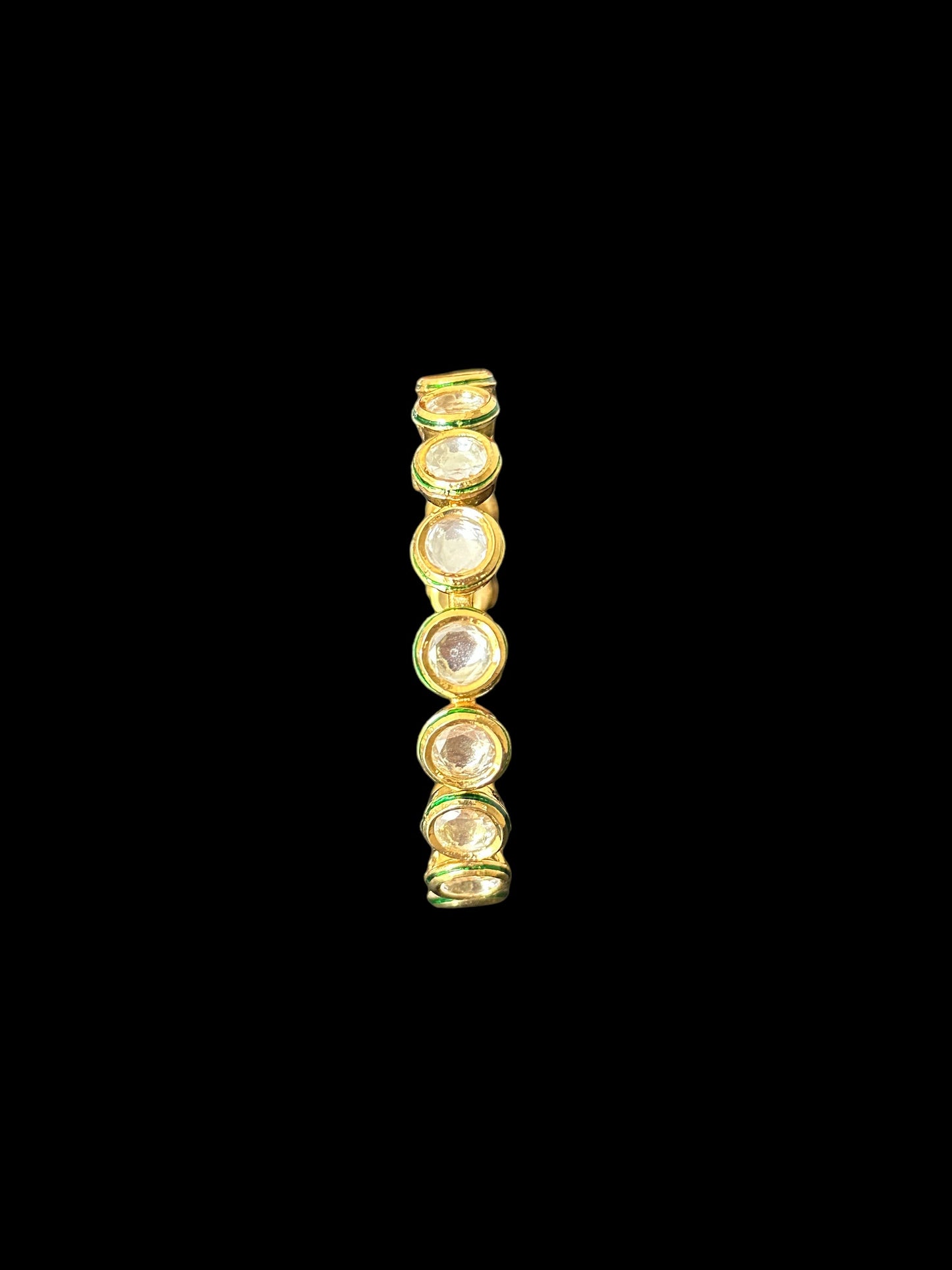B183 single kundan bangle (READY TO SHIP)