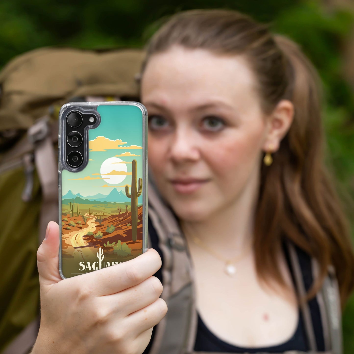 National Parks Saguaro HD Samsung Galaxy S21 Phone Case