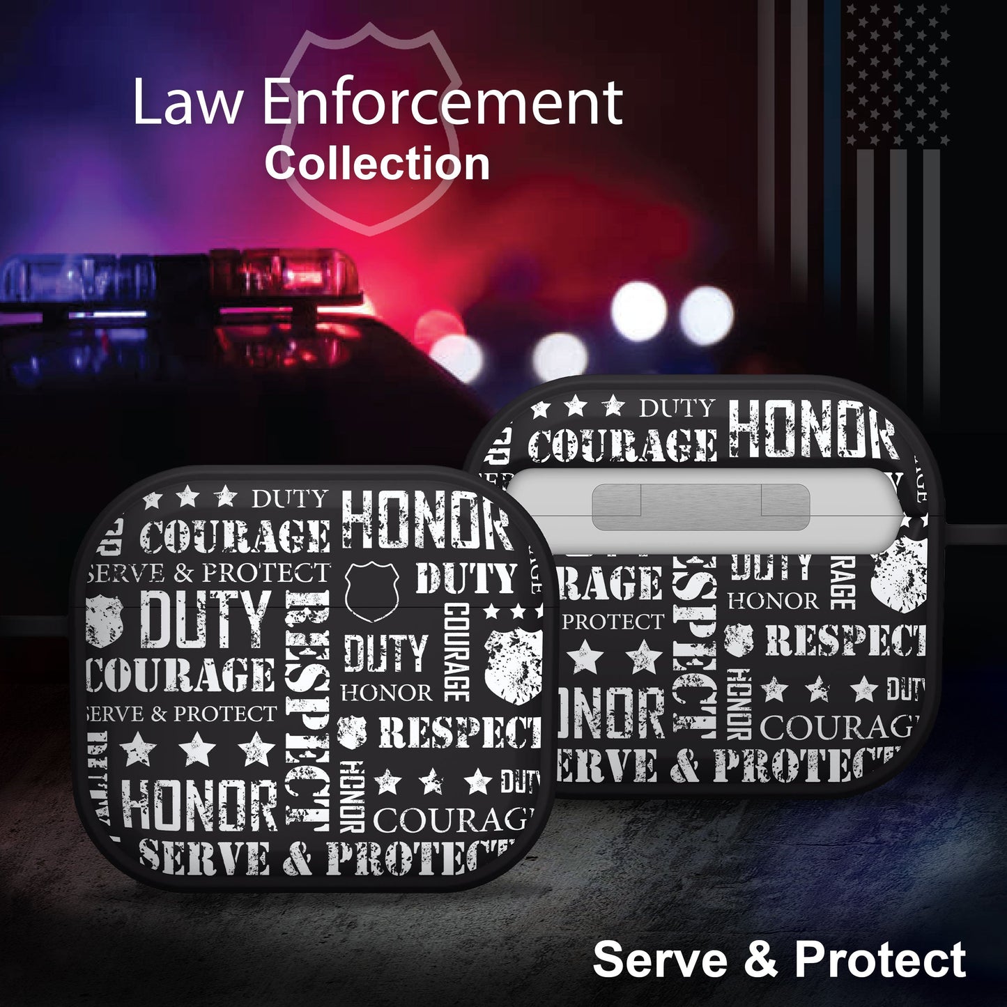 Law Enforcement HDX Apple AirPods Gen 3 Case Cover