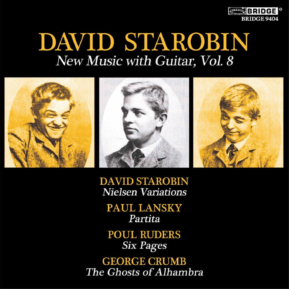 DAVID STAROBIN - New Music with Guitar 8 Music CD