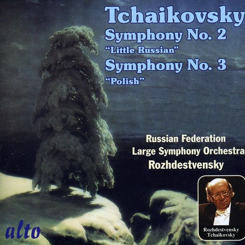 Tchaikovsky / Large Sym Orch Russian Federation - Symphonies 2: Little Russian & 3 Polish - Music CD