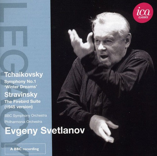 Tchaikovsky / Stravinsky / Svetlanov / Bbso / Pao - Symphony No. 1 / Firebird Suite (1945) - Music CD