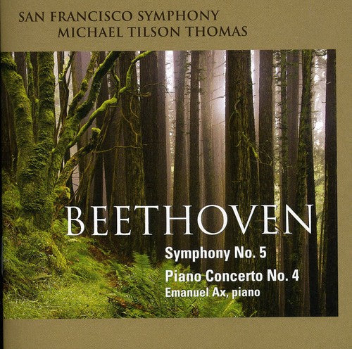 Beethoven / Ax / Sfs / Tilson Thomas - Symphony 5 / Piano Concerto 4 - Super Audio CD