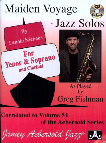 Niehaus,lennie - Vol. 54 Maiden Voyage Tenor Sax Solos - Music CD
