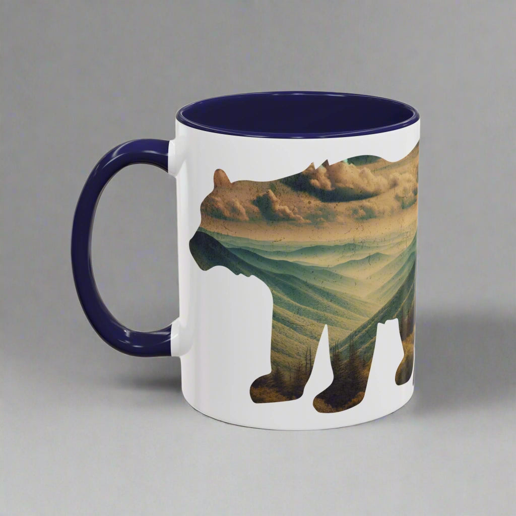 Great Smoky Mountains National Park Colored Coffee Mug 11oz 15oz Bear Cup