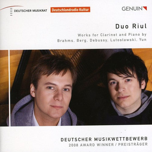 Brahms / Berg / Debussy / Yun / Manz / Klett - Works For Clarinet & Piano - Music CD