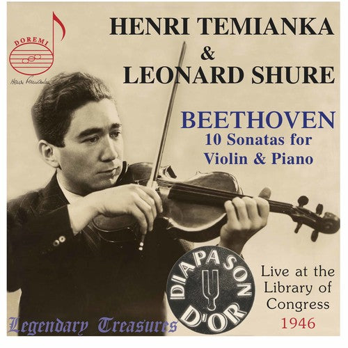Beethoven / Shure / Temianka - 10 Sonatas For Violin & Piano - Music CD