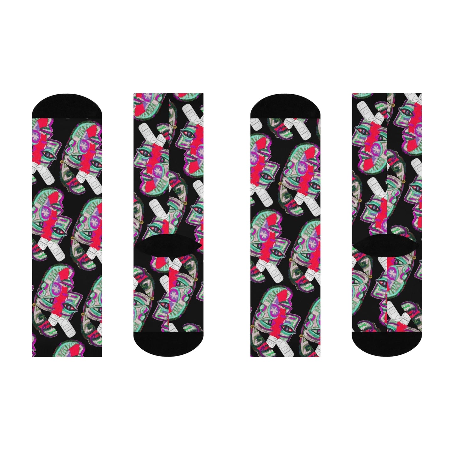 LOVE PILL Cushioned Crew Socks Nubian Night