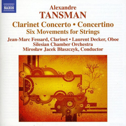 Jean-Marc Fessard - Clarinet Cto / Concertino / Six Movements Strings Music CD