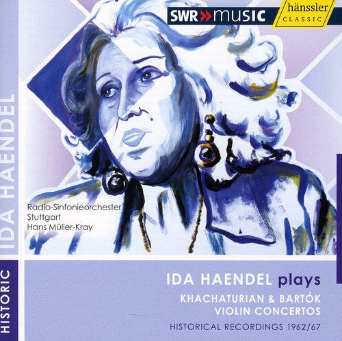 Ida Haendel - Haendel Plays Khachaturian & Bartok Violin Ctos Music CD
