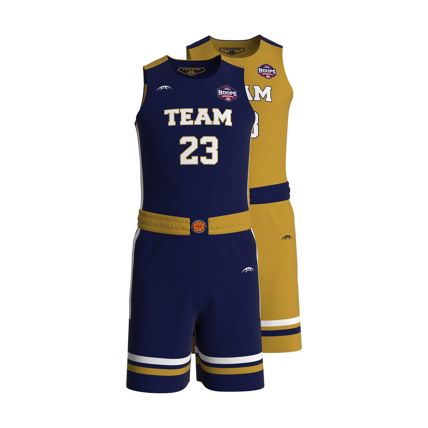 Custom All-Star Reversible Basketball Uniform - 183 Bend