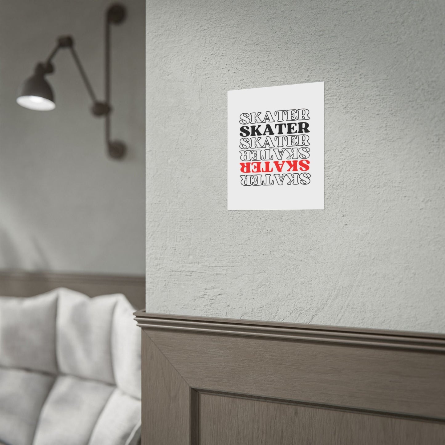 Statement Skater Rolled Poster