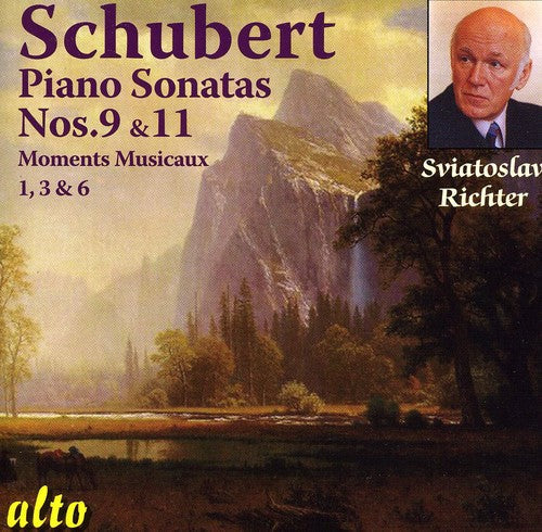 Schubert / Sviatoslav Richter - Piano Sonatas 9 & 11: Moments Musicaux - Music CD