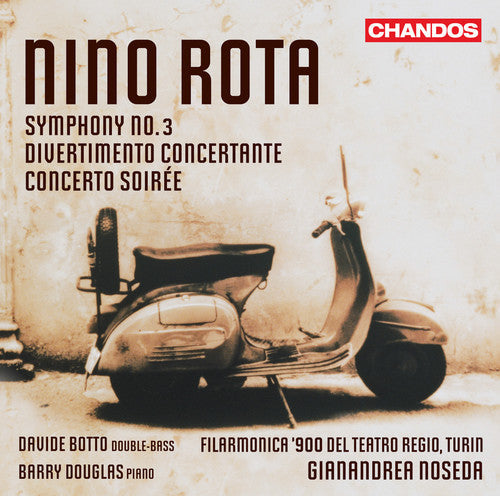 Nino Rota - Sym 3 / Divertimento Concertante / Cto Soiree Music CD