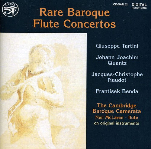 Cambridge Baroque Camera - Rare Baroque Flute Concertos - Music CD