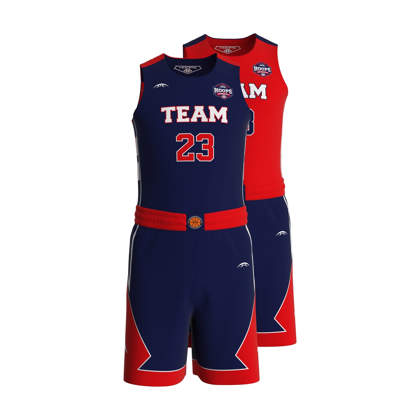 Custom All-Star Reversible Basketball Uniform - 185 London
