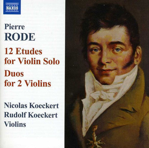 Nicolas Koeckert - 12 Etudes for Violin Solo / Duos for 2 Violins Music CD