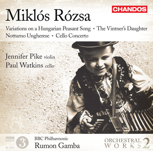 Rozsa / Pike / Watkins / Bbcp / Rumon Gamba - Orchestral Works 2 - Music CD