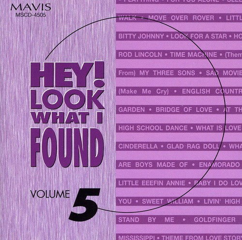 Hey Look What I Found - Hey Look What I Found 5 Music CD