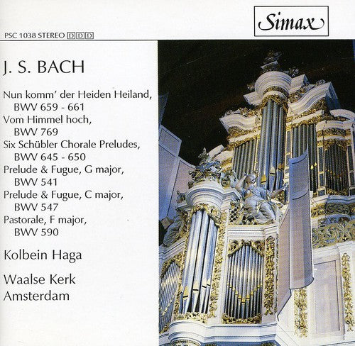 Bach / Haga - Organ Music - Music CD