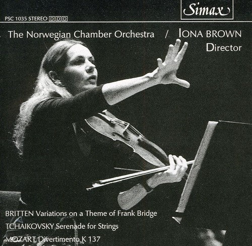 Britten / Mozart / Tchaikovsky / Brown / Nwco - Divertimento In B Flat Major - Music CD