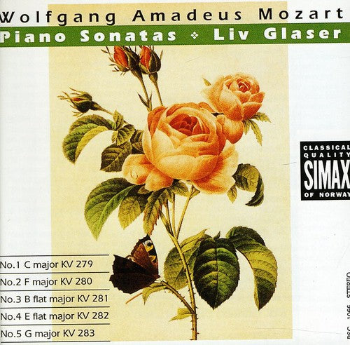 Mozart / Glaser - Piano Sonatas 1-5 - Music CD