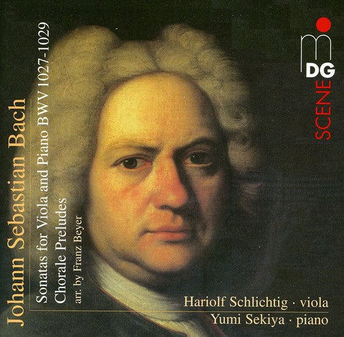 Bach / Schlightigf / Sekiya - Sonatas For Viola Da Gamba & Piano: Organ Chorales - Super Audio CD