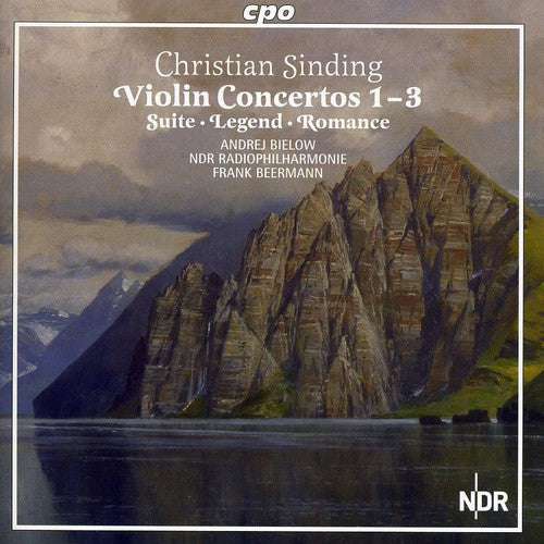 Sinding / Bielow / Ndr / Beermann - Violin Concertos 1-3 - Music CD