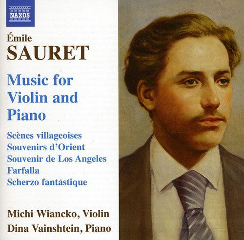 Sauret / Wiancko / Vainshtein - Music For Violin & Piano - Music CD