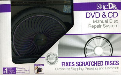 Skip Dr Dvd & Cd Manual Disc Repair System - Di 1018300 - Cleaners