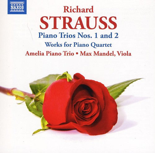 Strauss / Amelia Piano Trio / Mandel - Piano Trios 1 & 2: Works For Piano Quartet - Music CD