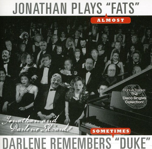 Edwards,jonathan & Darlene - Jonathan Plays Fats Darlene Remembers Duke - Music CD