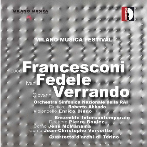 Francesconi / Various - Milan Music Festival Live 5 - Music CD