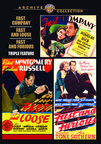 Fast Company / Fast & Loose / Fast & Furious - Fast Company / Fast & Loose / Fast & Furious - DVD