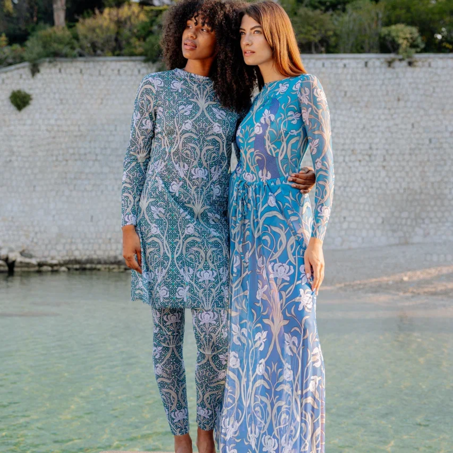 Irises Tunic with or without Hood