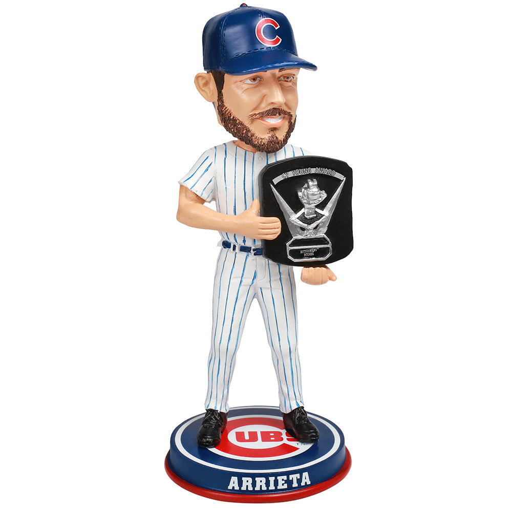 Jake Arrieta Chicago Cubs Cy Young (2015) MLB Bobblehead