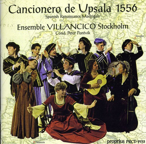 Ensemble Villancico Stockholm / Pontvik - Cancionera De Upsala 1556 - Music CD
