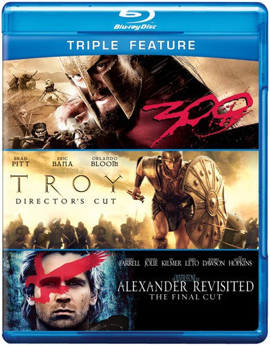 Alexander Revisted & Troy & 300 - Alexander Revisted & Troy & 300 - Blu-ray