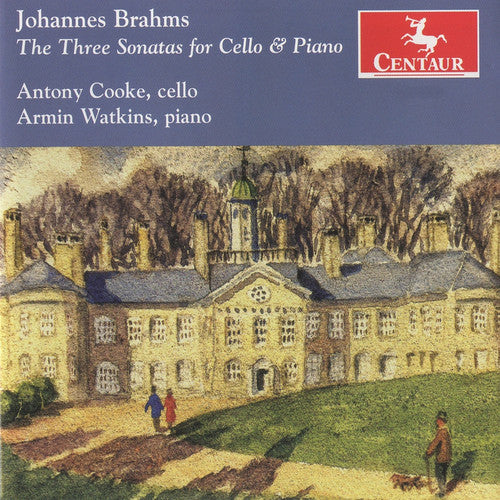 Brahms / Cooke / Watkins - Three Sonatas For Cello & Piano - Music CD